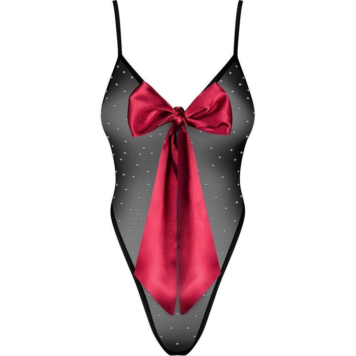 Боди Tienesy с бантом на груди - Sexy. Фотография 3.