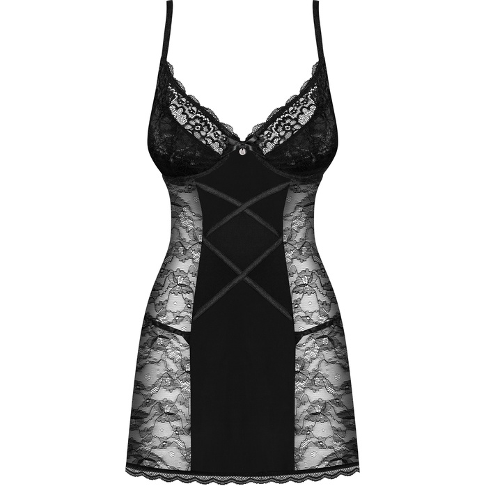 Обворожительная сорочка Laurise с кружевными вставками - Sexy. Фотография 5.