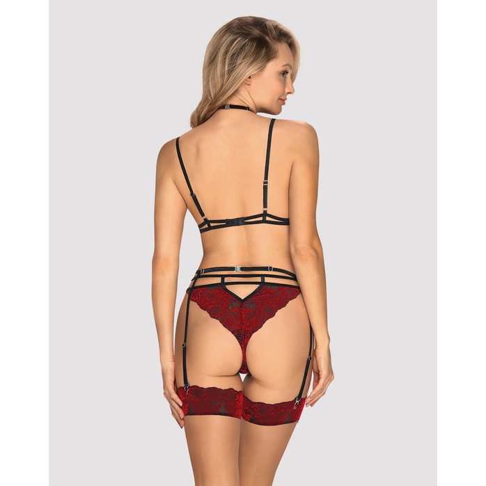 Оригинальный комплект Sugestina с чокером-поясом - Sexy. Фотография 2.