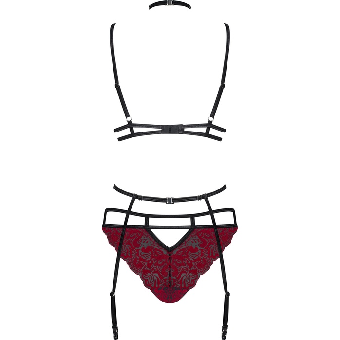 Оригинальный комплект Sugestina с чокером-поясом - Sexy. Фотография 6.