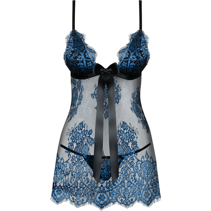 Роскошная сорочка Yassmyne с бантиком - Sexy. Фотография 3.