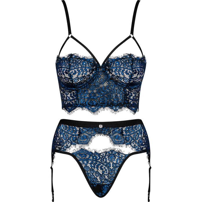 Стильный комплект Yassmyne с поясом для чулок - Sexy. Фотография 4.