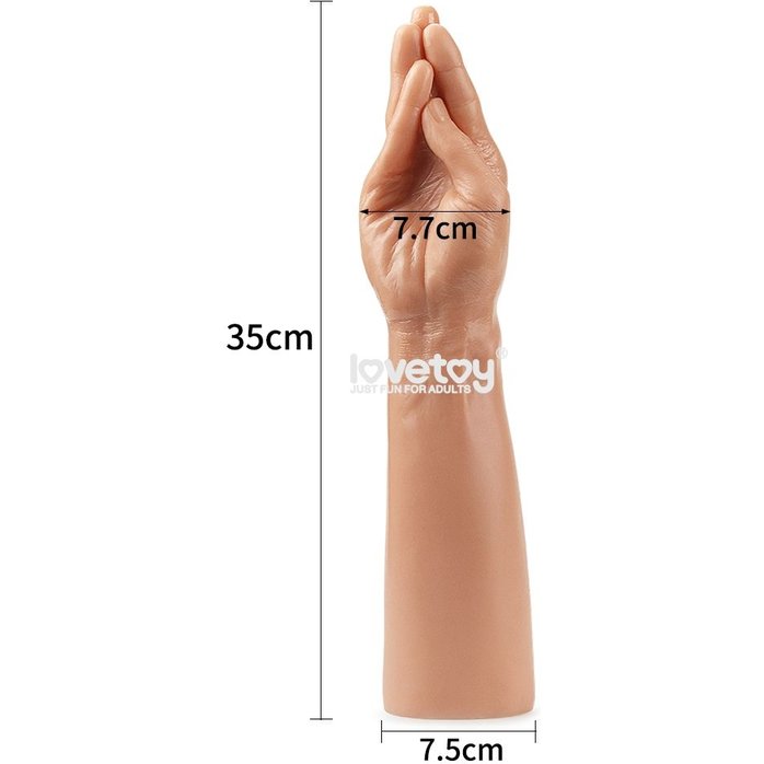 Рука для фистинга 13.5 King Size Realistic Magic Hand - 35 см. Фотография 3.