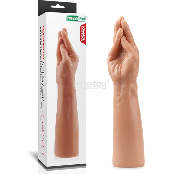 Рука для фистинга 13.5 King Size Realistic Magic Hand - 35 см. Фотография 4.