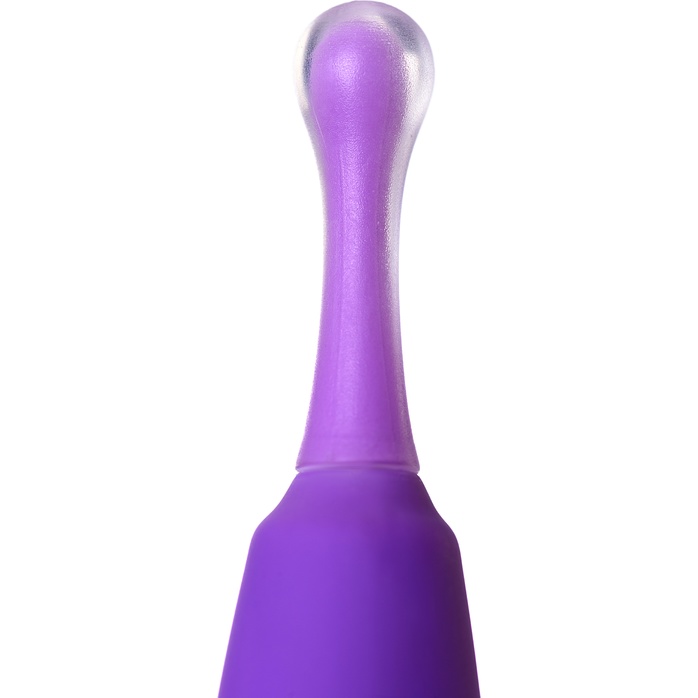 Фиолетовый стимулятор клитора с ротацией Zumio S. Фотография 17.