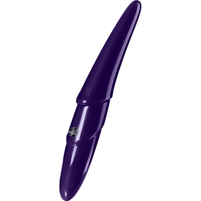 Фиолетовый стимулятор клитора с ротацией Zumio X. Фотография 3.
