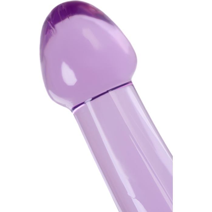 Фиолетовый фаллоимитатор Jelly Dildo S - 15,5 см. Фотография 6.