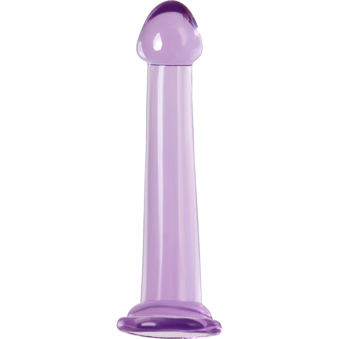 Фиолетовый фаллоимитатор Jelly Dildo S - 15,5 см