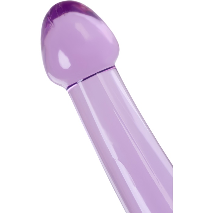 Фиолетовый фаллоимитатор Jelly Dildo M - 18 см. Фотография 7.