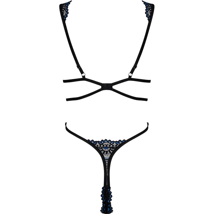 Пикантное кружевное боди-стринг Belisis - Sexy. Фотография 6.