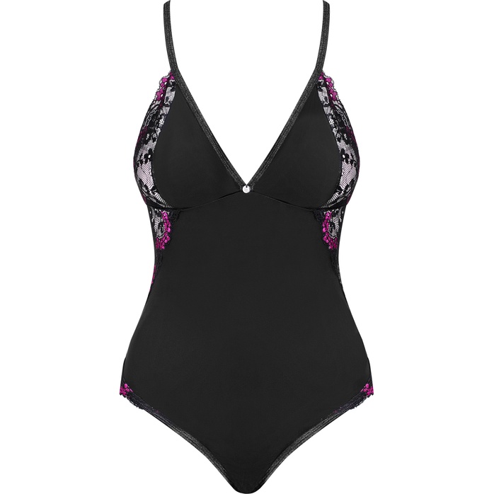 Очаровательное боди Vanessme с кружевными вставками - Sexy. Фотография 5.