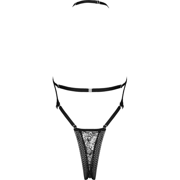 Пикантное боди-стринг Xenita с анималистическим принтом - Sexy. Фотография 6.