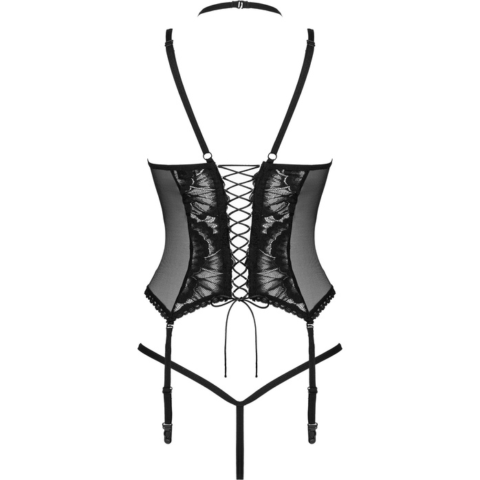 Оригинальный кружевной корсаж Alessya на шнуровке - Sexy. Фотография 4.