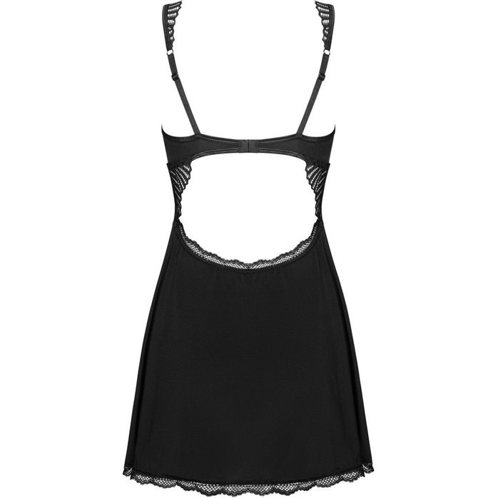 Нежная коротенькая сорочка Klarita с кружевом - Sexy. Фотография 6.