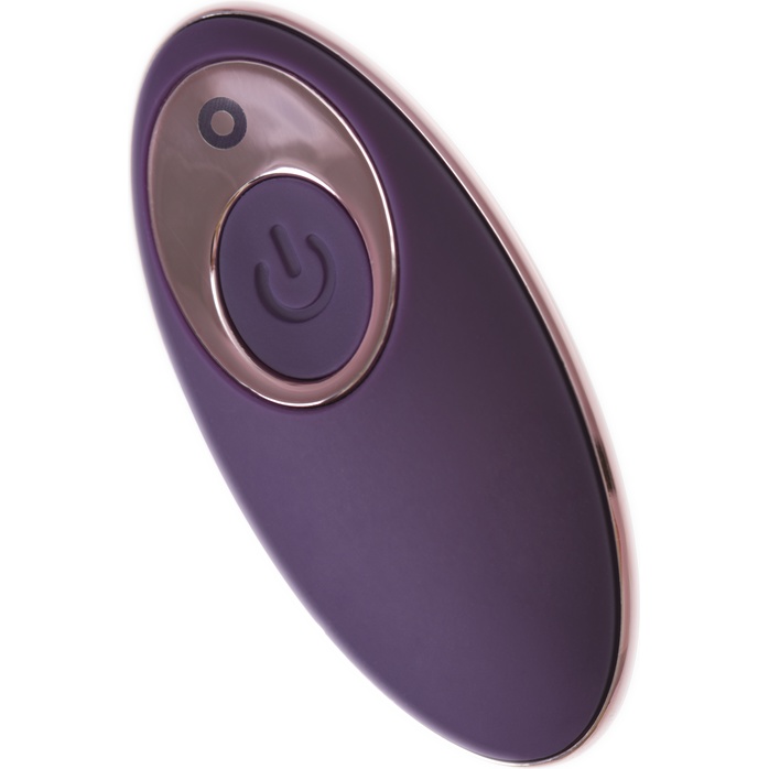 Фиолетовое виброяйцо с имитацией фрикций Bumpy. Фотография 4.