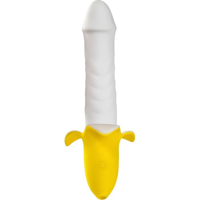 Мощный пульсатор в форме банана Banana Pulsator - 19,5 см - VupiDupi