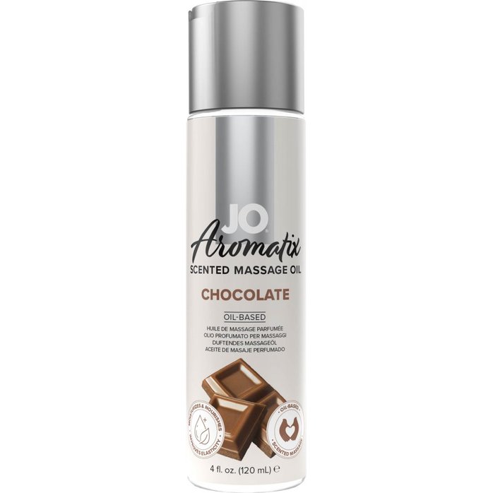 Массажное масло JO Aromatix Massage Oil Chocolate с ароматом шоколада - 120 мл