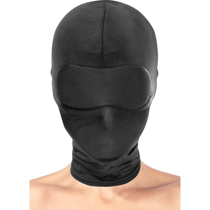 Сплошная маска-шлем с имитацией повязки для глаз. Фотография 5.