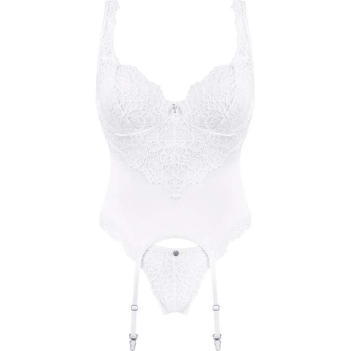 Пикантный корсаж Amor blanco - Sexy. Фотография 5.