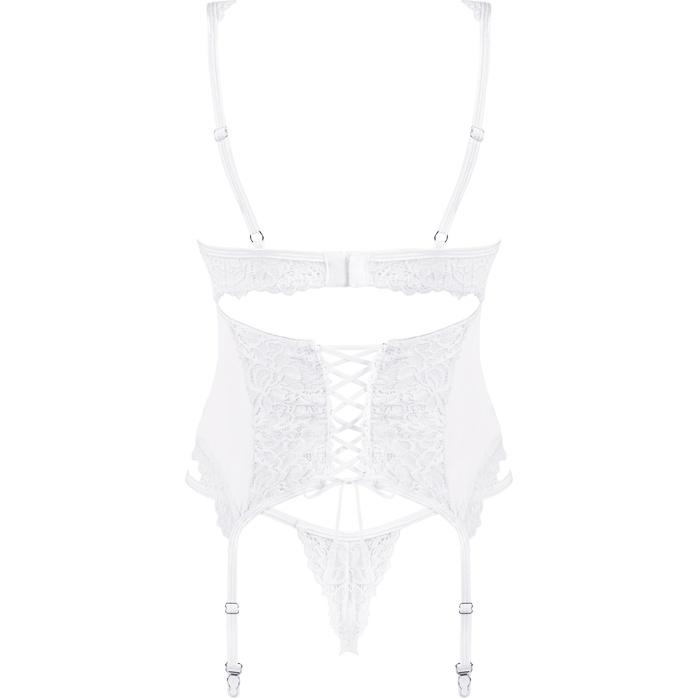 Пикантный корсаж Amor blanco - Sexy. Фотография 6.