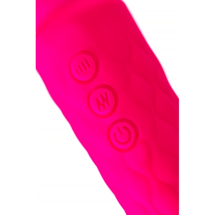 Розовый жезловый вибратор Peony - 20,5 см - Flovetta. Фотография 6.