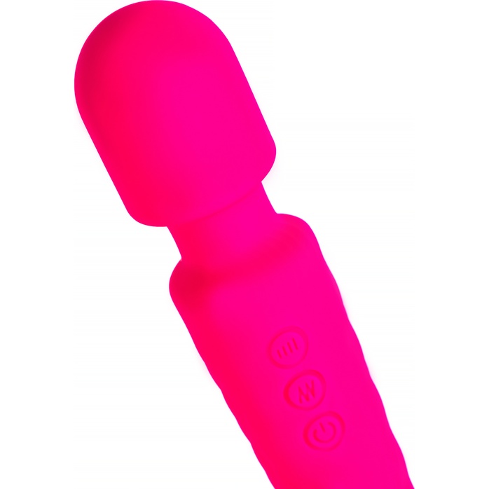 Розовый жезловый вибратор Peony - 20,5 см - Flovetta. Фотография 7.