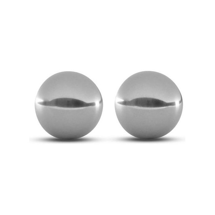 Серебристые вагинальные шарики Gleam Stainless Steel Kegel Balls - B Yours