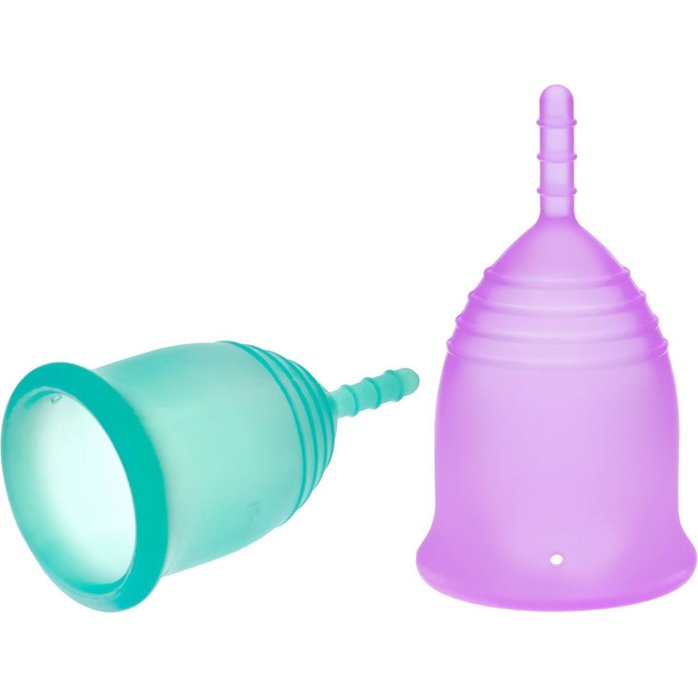 Набор менструальных чаш Clarity Cup (размеры S и L). Фотография 3.