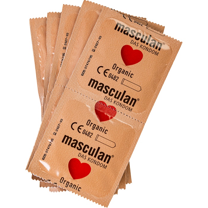 Экологически чистые презервативы Masculan Organic - 10 шт. Фотография 5.