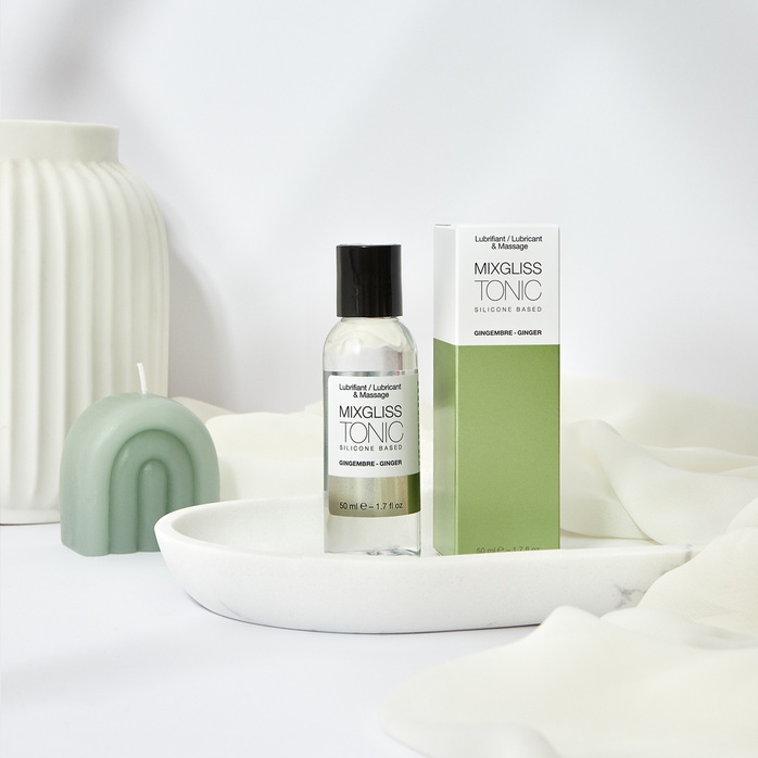Смазка на силиконовой основе Mixgliss Tonic - 50 мл. Фотография 2.