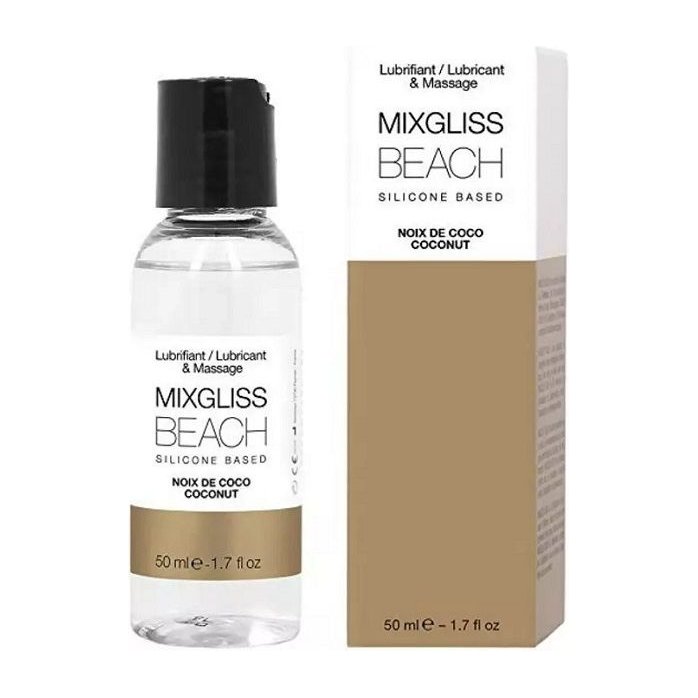 Смазка на силиконовой основе Mixgliss Beach - 50 мл - Mixgliss