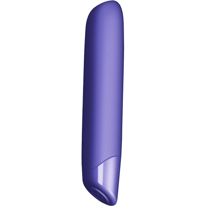 Фиолетовый классический вибратор Very Peri - 16 см