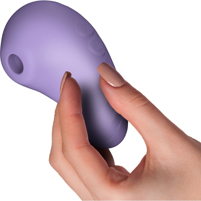 Фиолетовый вакуумный стимулятор клитора Peek-A-Boo. Фотография 2.
