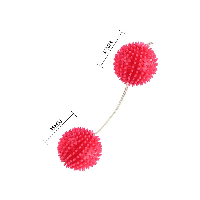Вибрирующие вагинальные шарики розового цвета. Фотография 3.