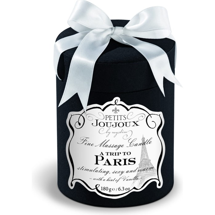 Массажное масло в виде большой свечи Petits Joujoux Paris с ароматом ванили и сандала - Petits JouJoux. Фотография 3.
