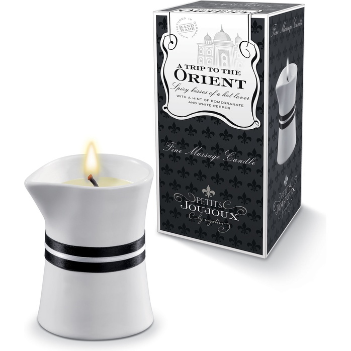 Массажное масло в виде малой свечи Petits Joujoux Orient с ароматом граната и белого перца - Petits JouJoux