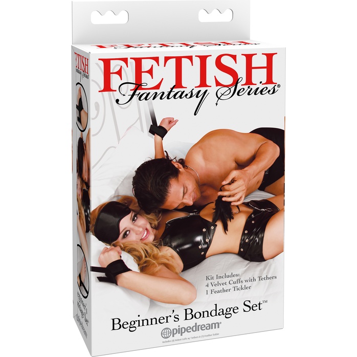 Комплект для связывания Beginners Bondage Kit - Fetish Fantasy Series. Фотография 7.
