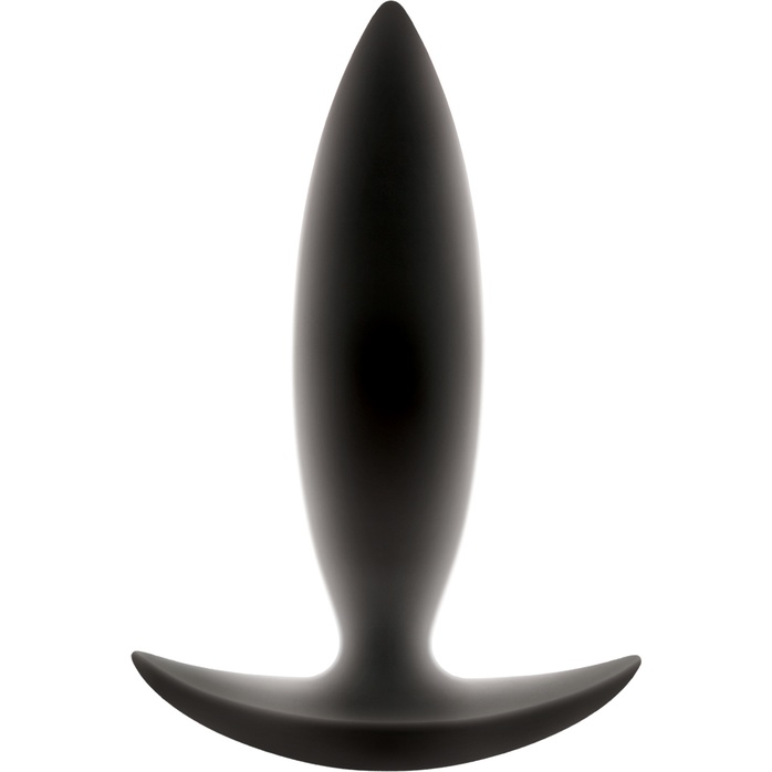 Чёрная анальная пробка для ношения Renegade Spades - 10,1 см - Renegade