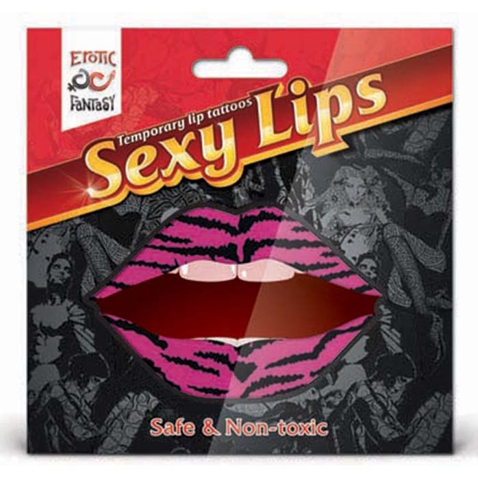 Lip Tattoo Тигровый розовый. Фотография 3.