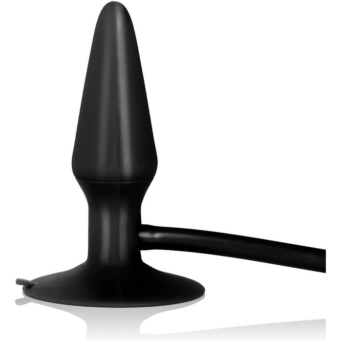 Чёрный анальный расширитель Booty Call Booty Pumper Small - 9,5 см - Booty Call. Фотография 3.