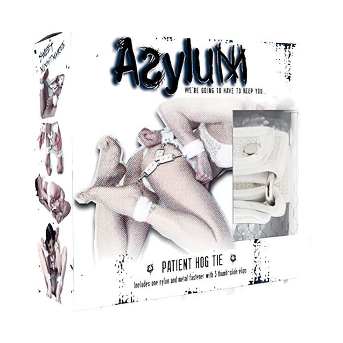 Фиксация крестообразная Asylum Patient Hog Tie для рук и ног - Asylum. Фотография 3.