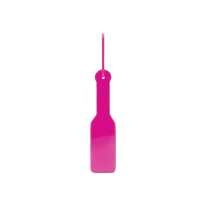 Розовая силиконовая шлепалка - 37 см - Bad Romance