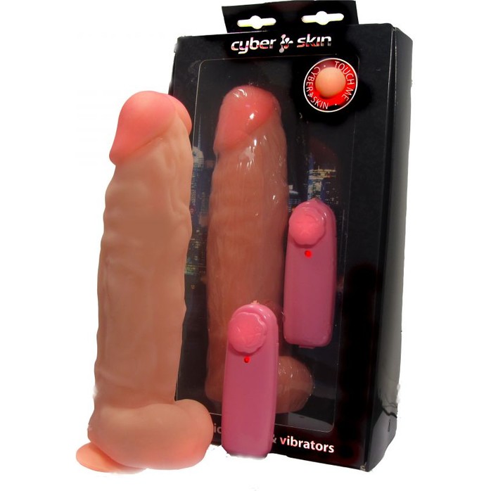 Рельефный вибратор с присоской - 22,5 см