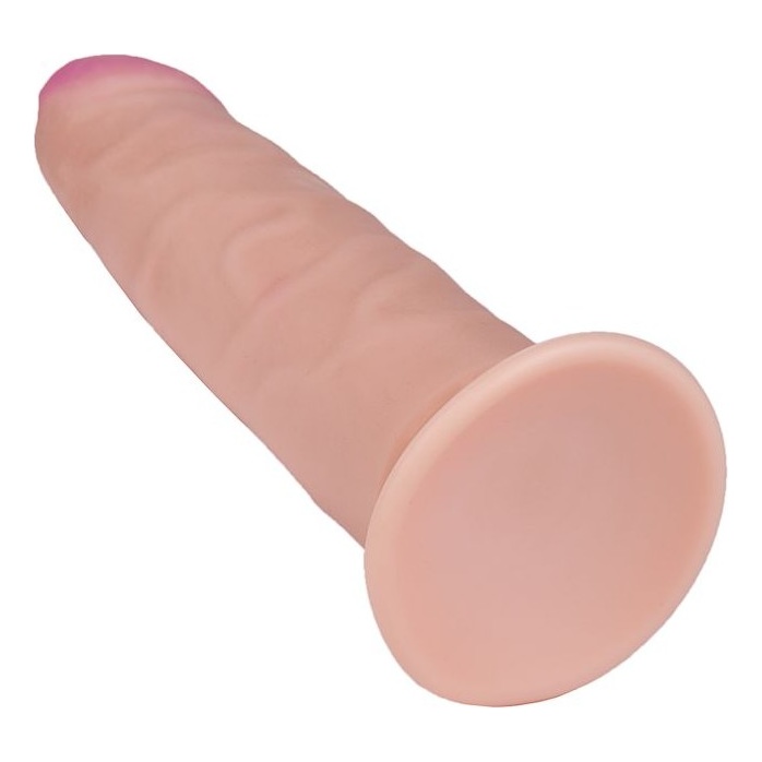 Фаллоимитатор на присоске из неоскин - 18,5 см. Фотография 6.