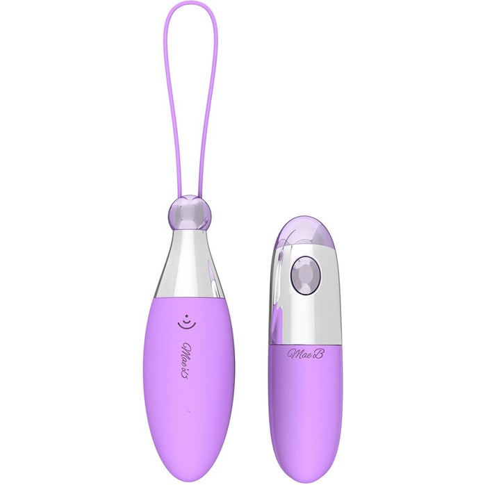 Фиолетовый вибростимулятор Remote Soft Touch Stimulator - 10 см