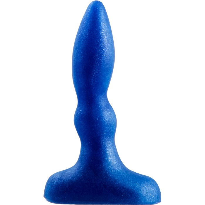 Синий анальный стимулятор Beginners p-spot massager - 11 см - Back Door Collection