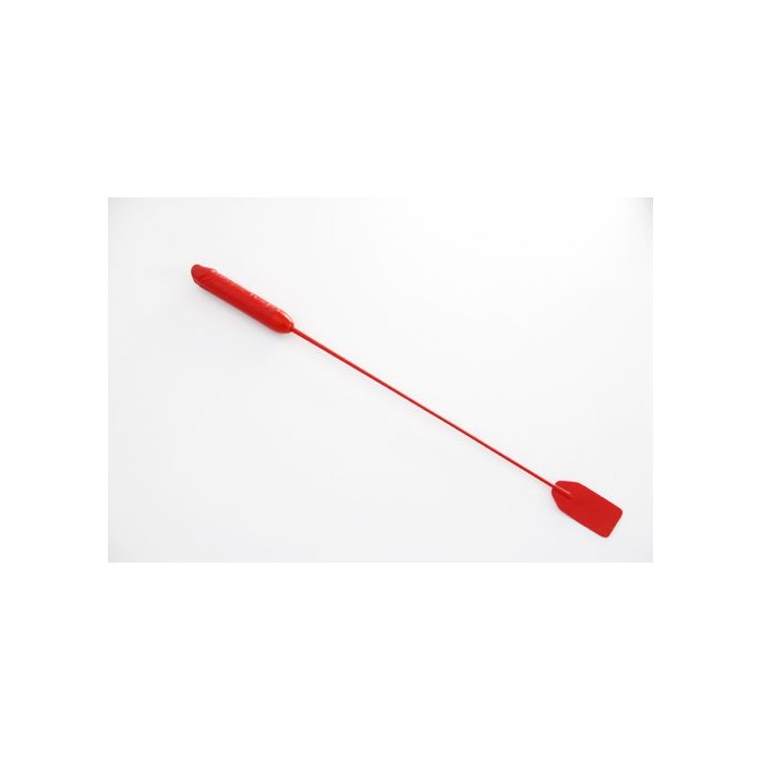 Красный стек с прямоугольным шлепком - 62 см - Passion Line
