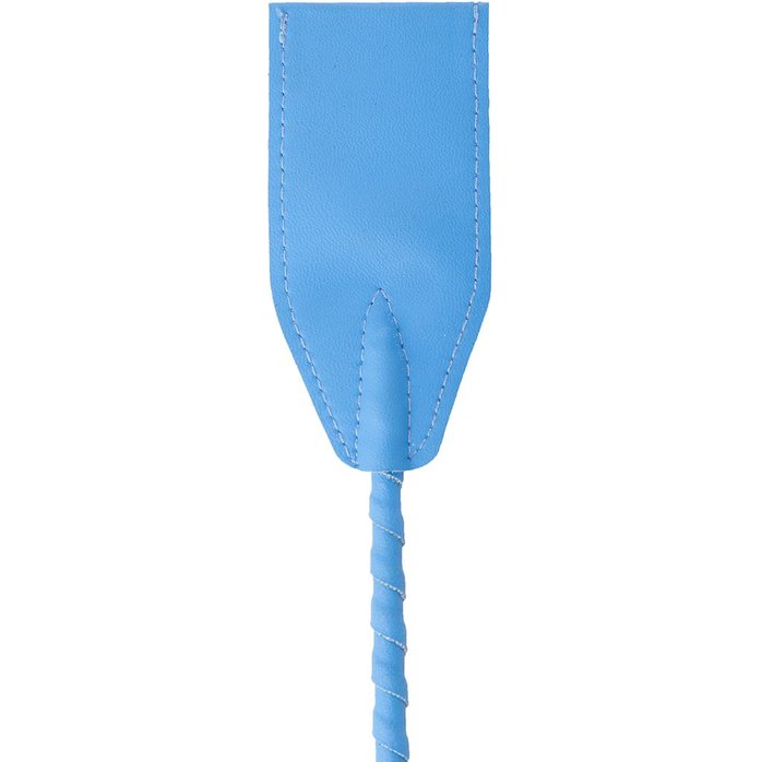 Голубой стек с деревянной ручкой - 70 см - BDSM accessories. Фотография 4.