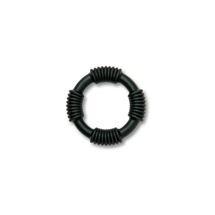 Черное эрекционное кольцо E-Ring