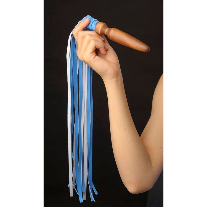Голубая плеть Комета - 60 см - BDSM accessories